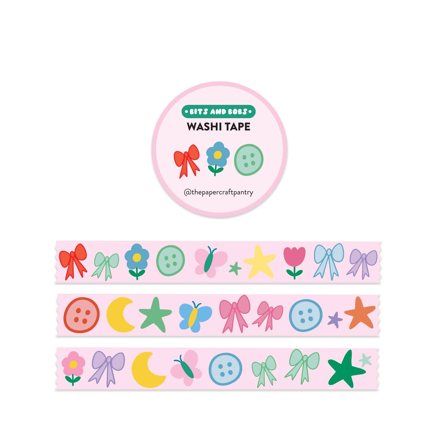 Bits + Bobs Washi Tape - 15mm