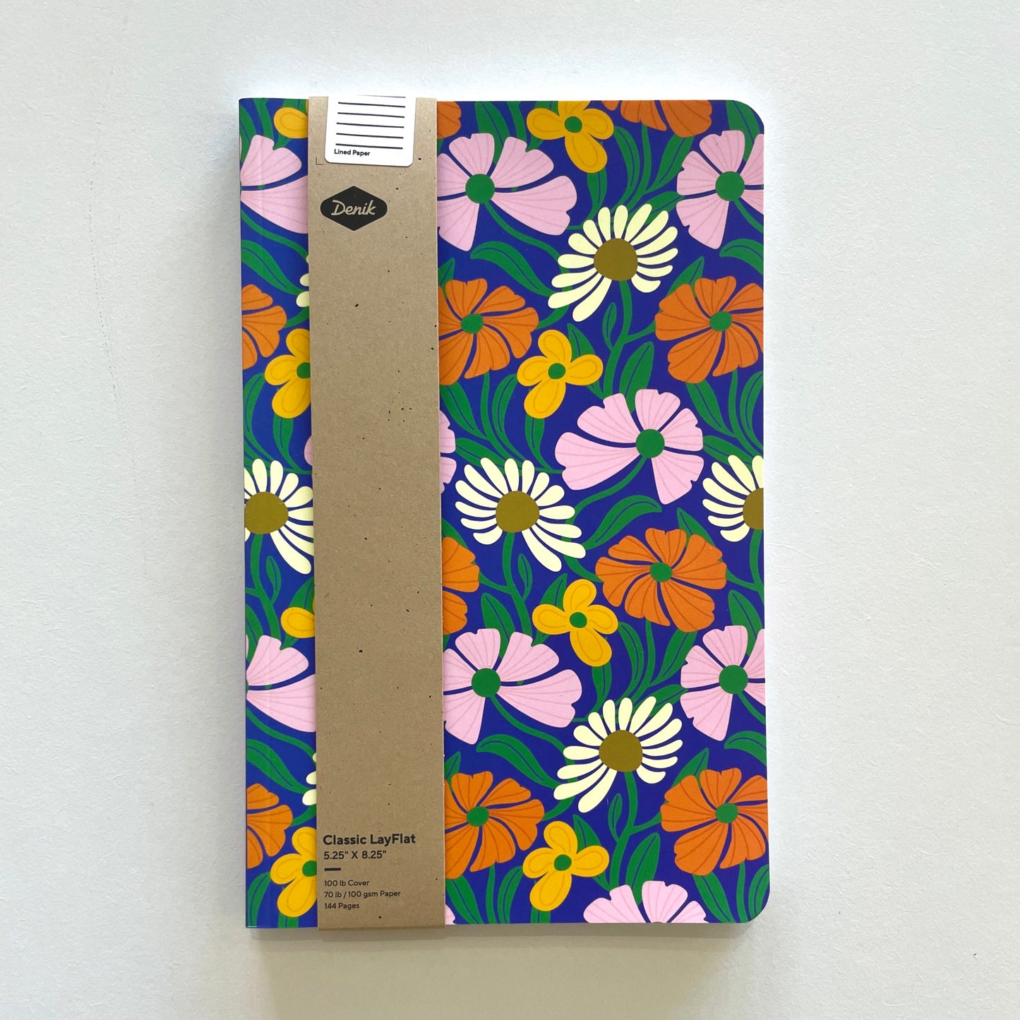 Wildflower Layflat Lined Notebook