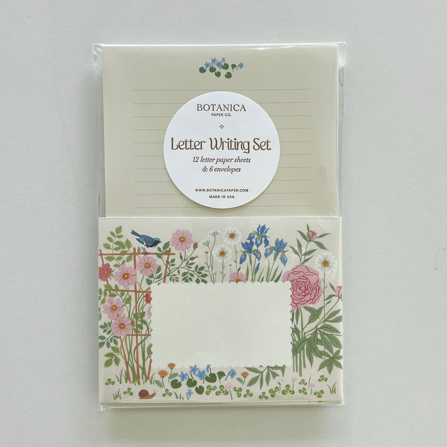 Garden Letter Writing Set