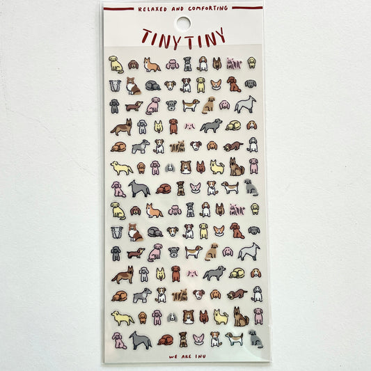 Tiny Dogs Sticker Sheet