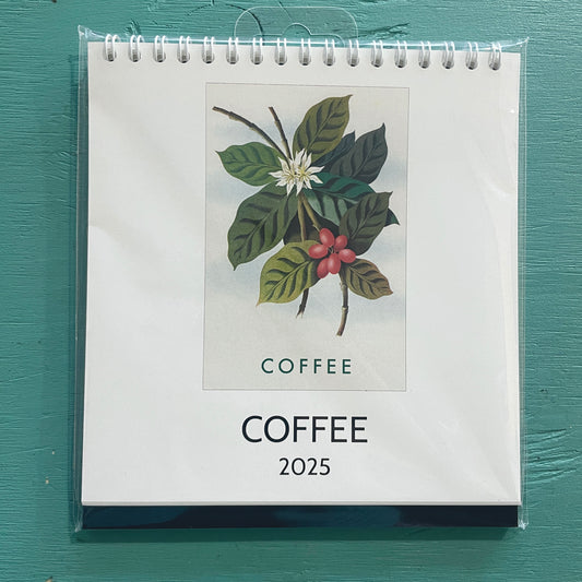 Coffee 2025 Desk Calendar