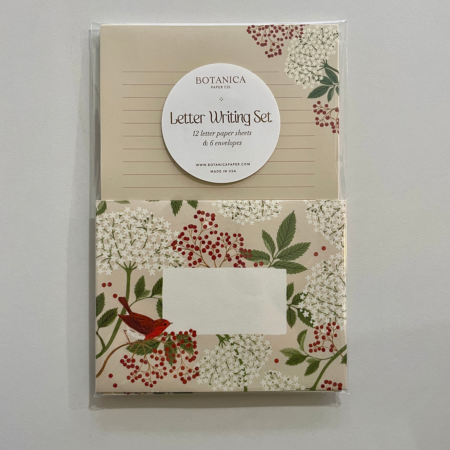 Elderberry Letter Writing Set