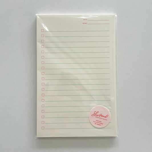 Checklist Notepad