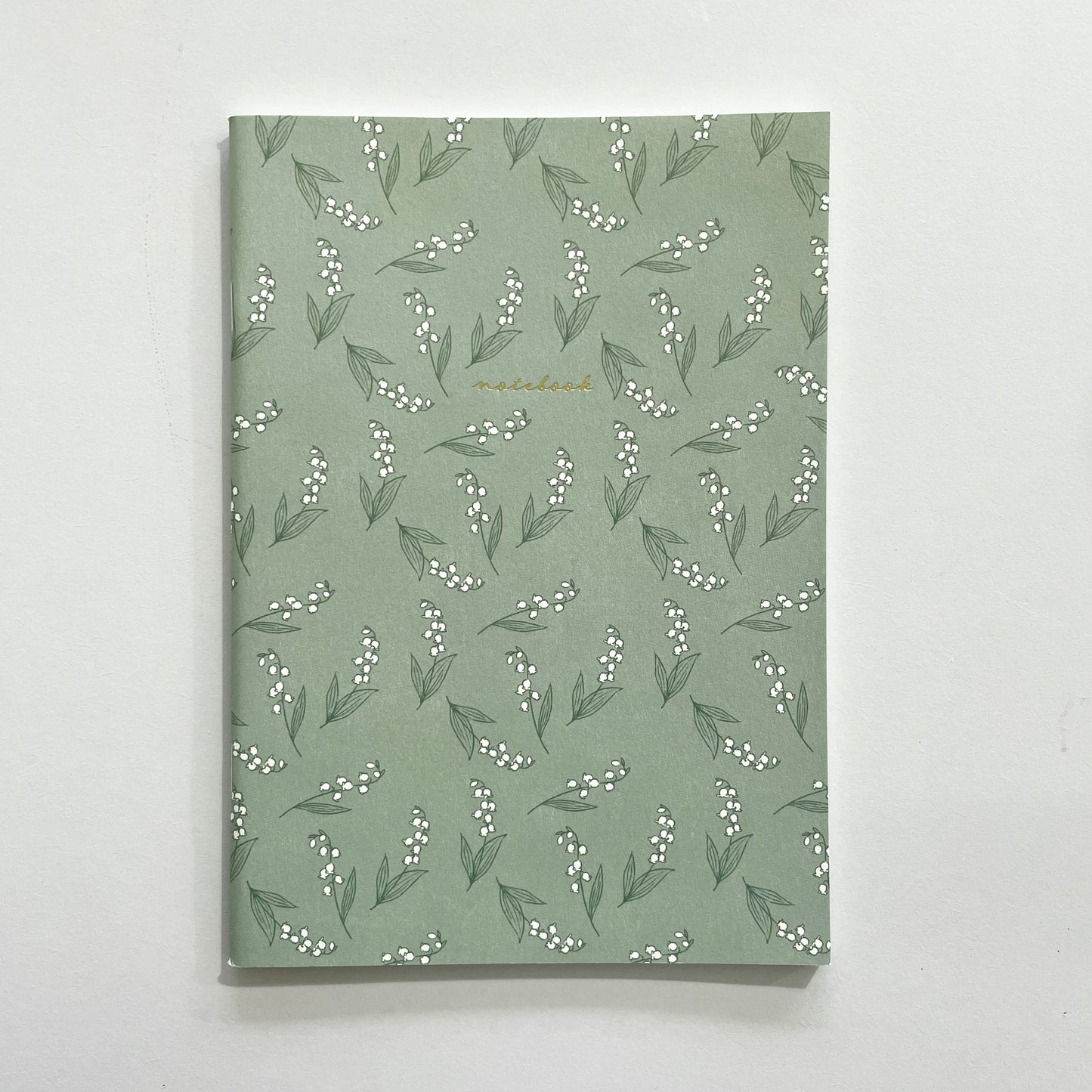 A5 Softcover Grid Notebook | Lily Of The Valley