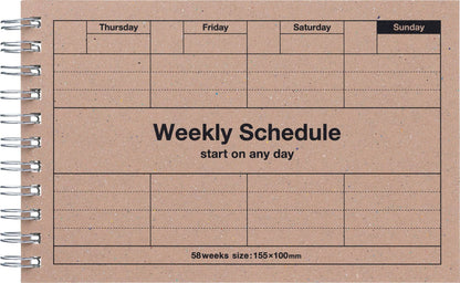 Dayfree Weekly Schedule: Craft