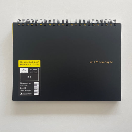 Mnemosyne A5 Notebook Blank