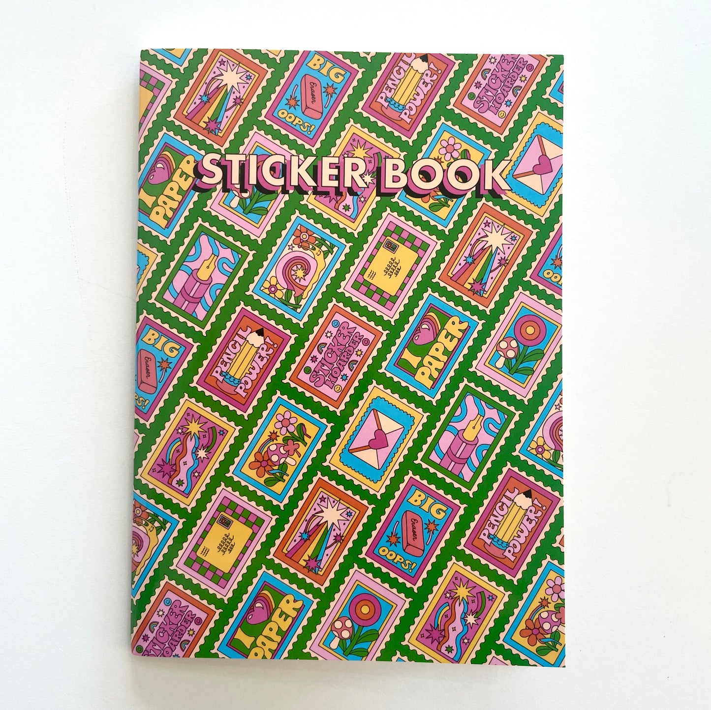 Stamp Pattern Sticker Book