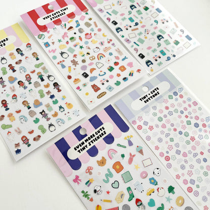Tiny Buttons Washi Sticker Sheet