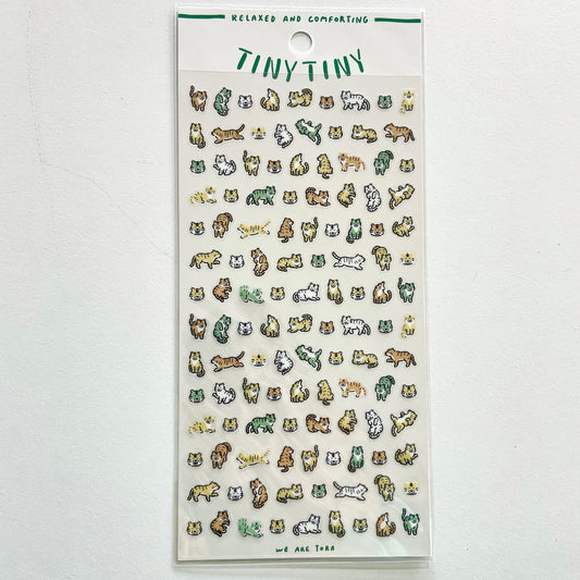 Tiny Tigers Sticker Sheet