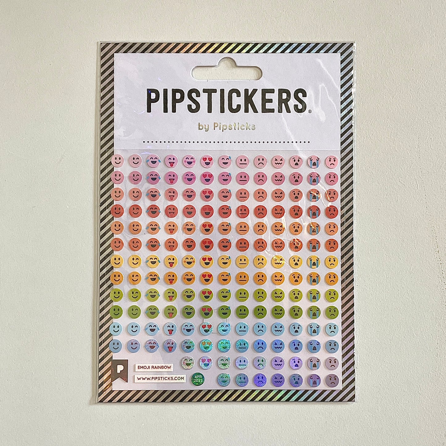 Emoji Rainbow Pipstickers