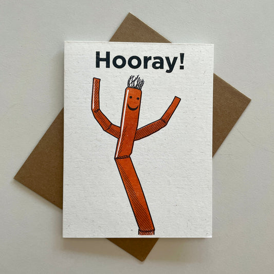 Hooray Greeting Card