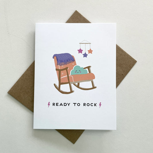 Ready to Rock Baby Card
