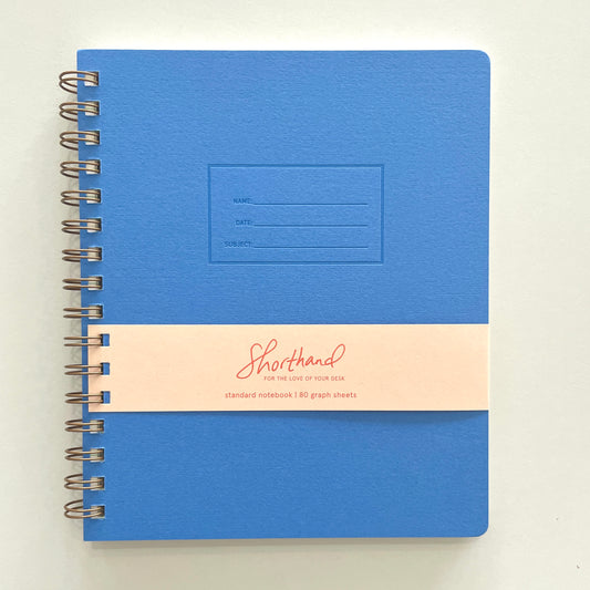 Spiral Grid Notebook