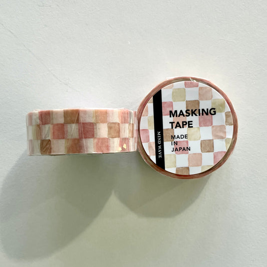 Pink Checker Washi Tape