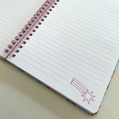 Stamp Pattern Notebook