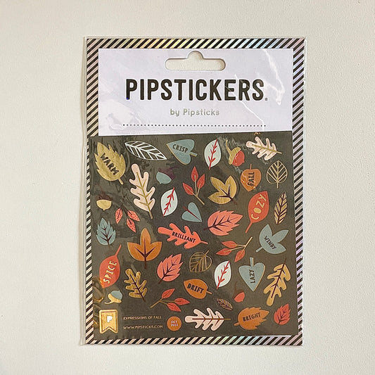 Expressions Of Fall Pipstickers