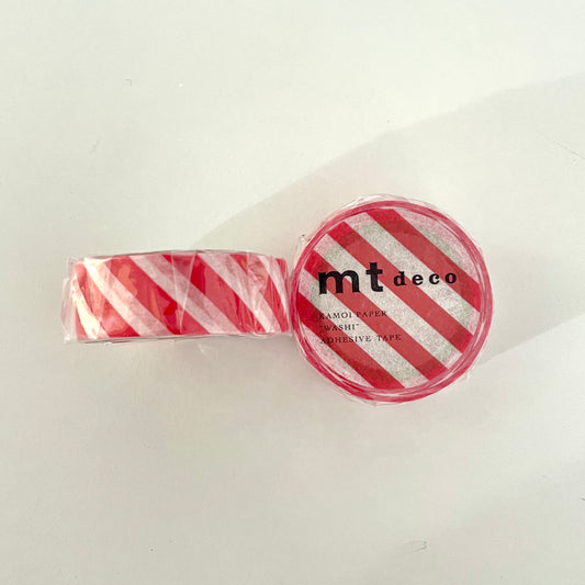 Red Stripe Washi Tape