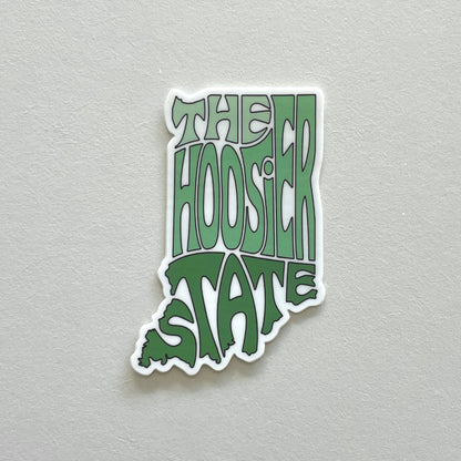 Indiana Hoosier State Sticker
