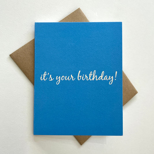 It’s Your Birthday Card