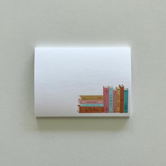 Stack of Books Post-It Notes
