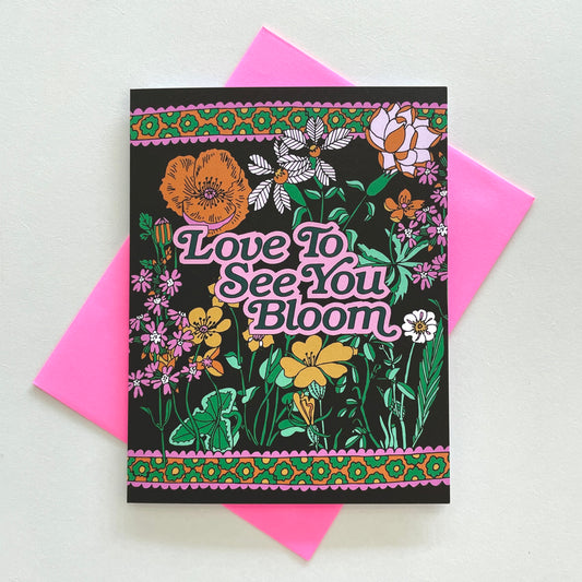 Bloom Greeting Card
