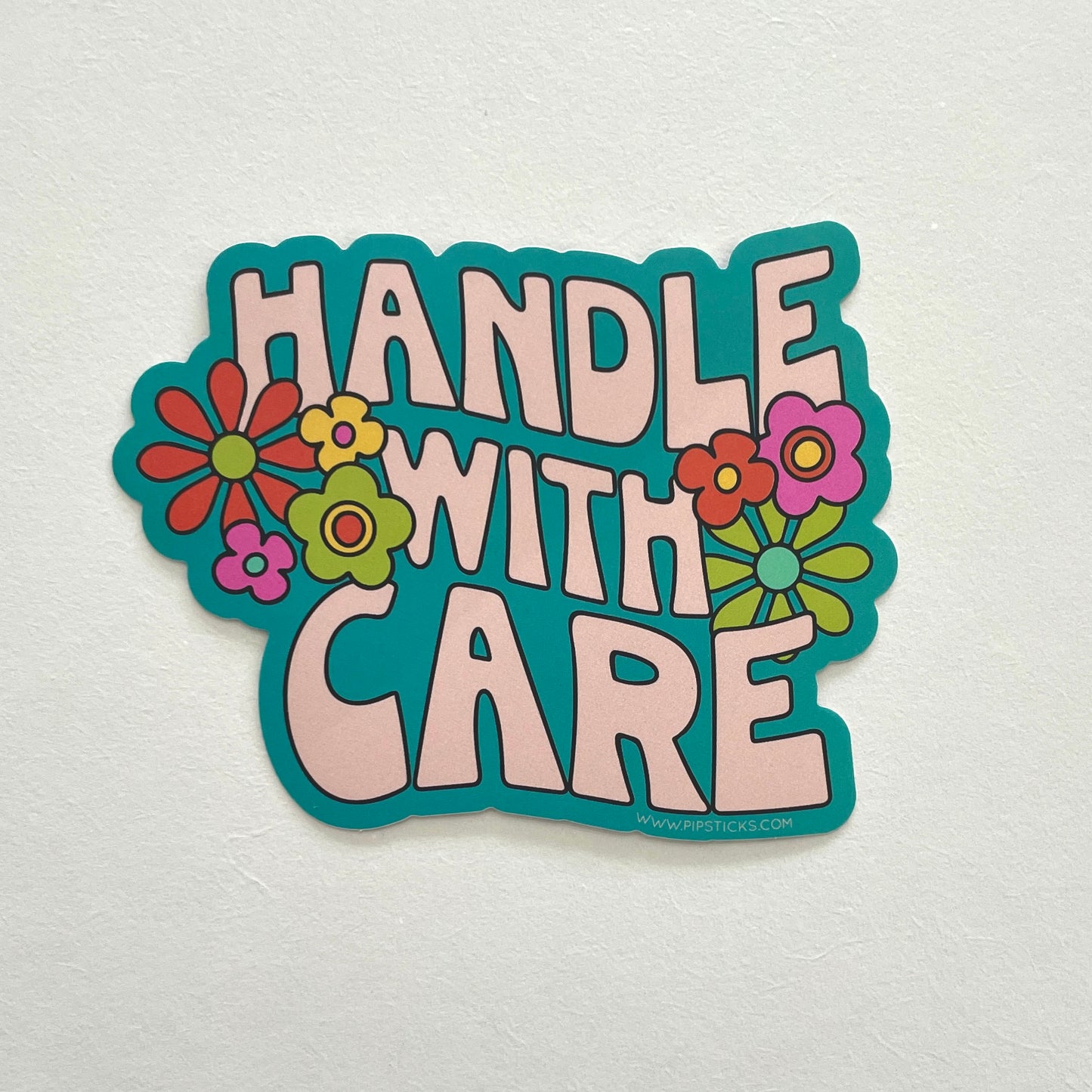 Handle With Care Sticker