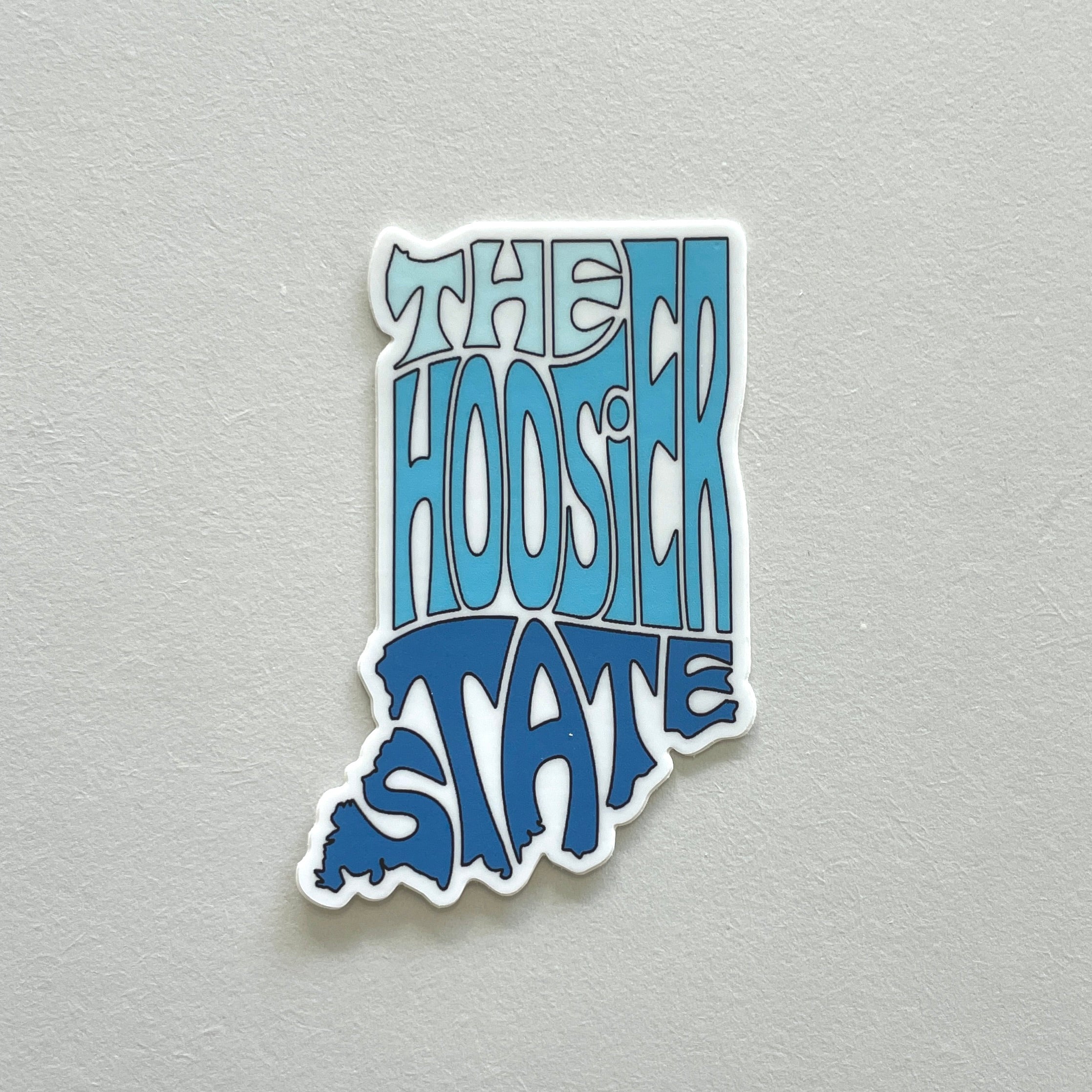 Indiana Hoosier State Sticker – Semantics Paper Goods