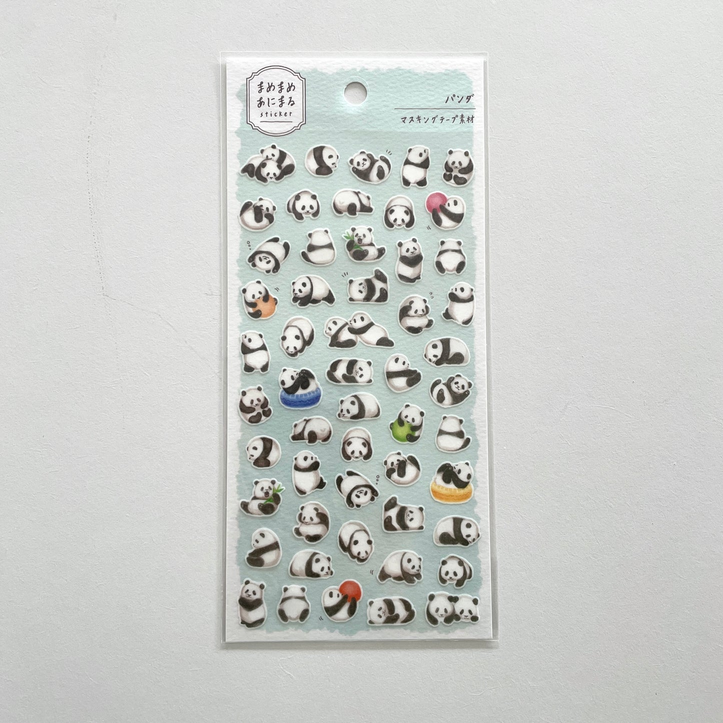 Panda Sticker Sheet