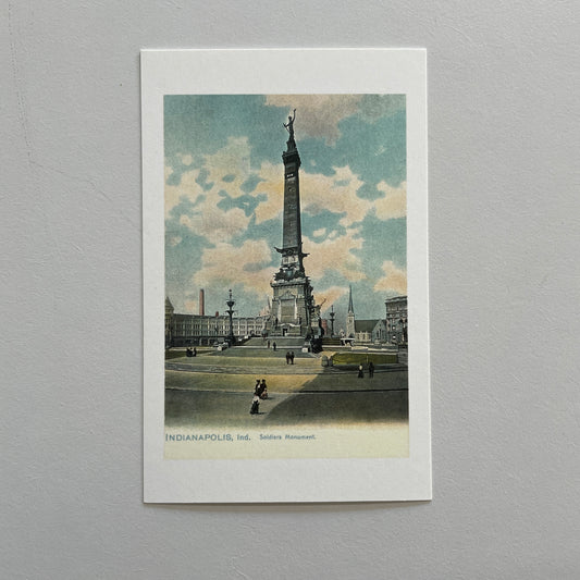 Soldiers and Sailors Monument Postcard