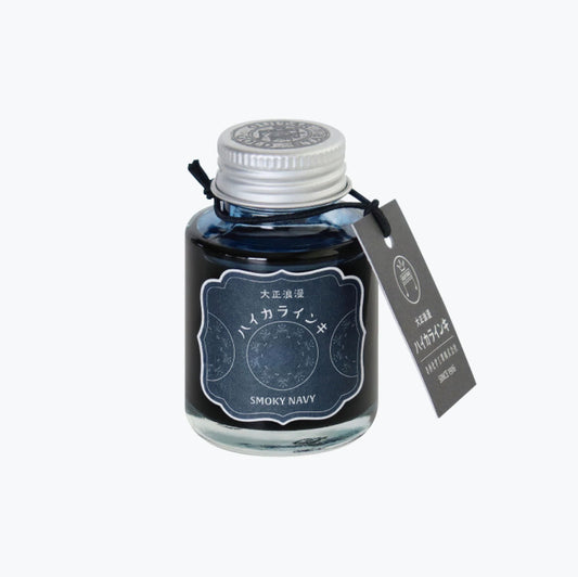 Teranishi Taisho Roman Fountain Pen Ink | Smoky Navy