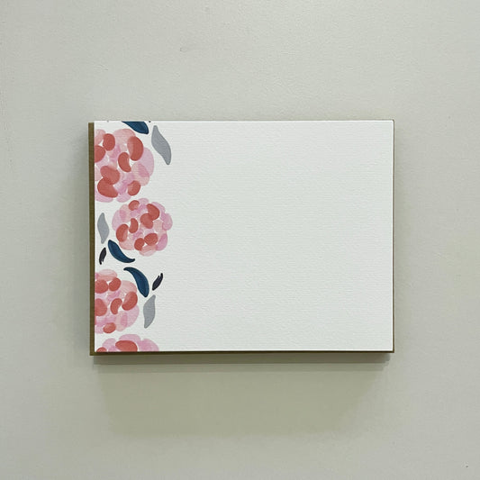 Pink Peonies Flat Boxed Note Card Set