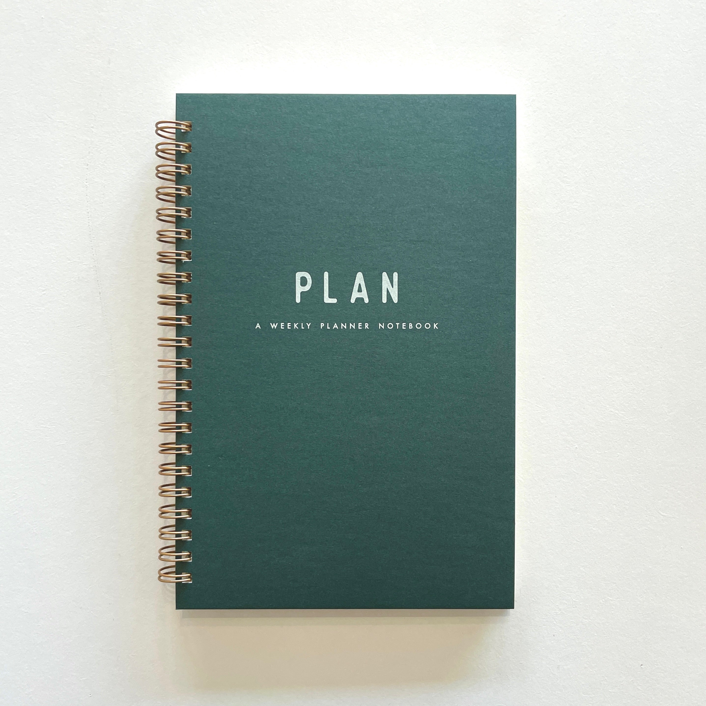 Simple Undated Planner Simple Plan Undated Weekly Planner Journal – Semantics Paper Goods