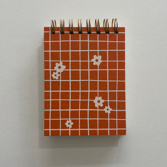 Daisy Grid Blank Mini Jotter