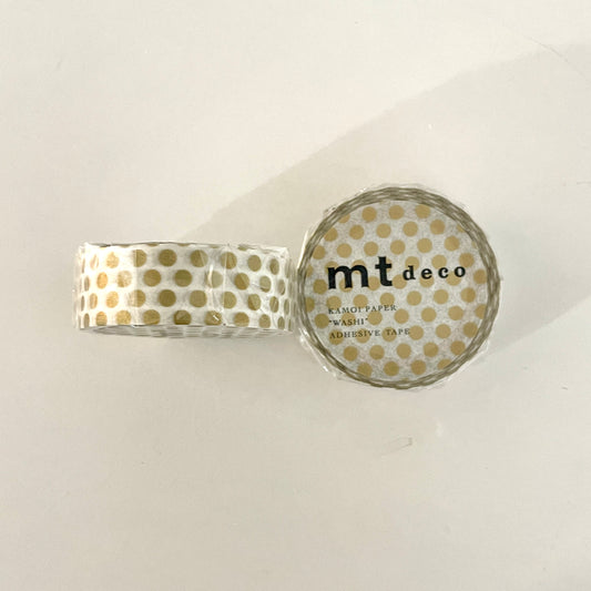 Gold Dot Washi Tape