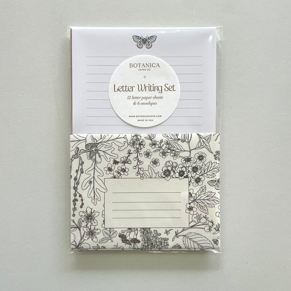 Tree Blooms Letter Writing Set – Semantics Paper Goods