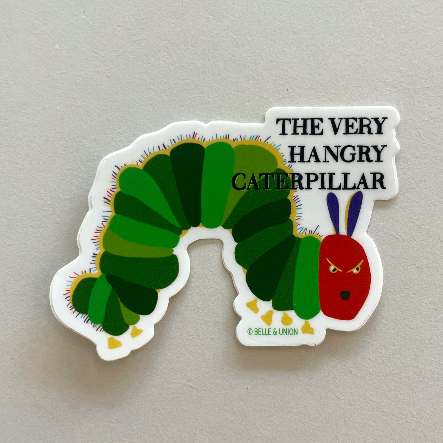 The Very Hangry Caterpillar Vinyl Sticker