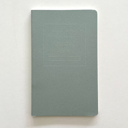 Public Supply Notebook - Dot Grid Embossed