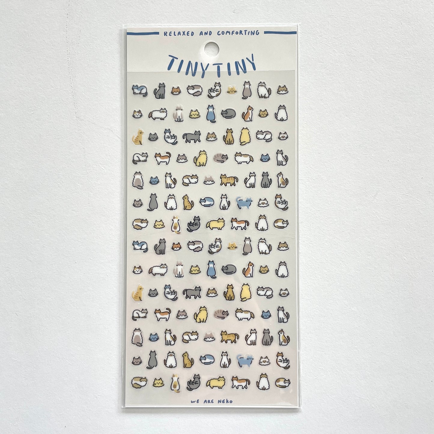 Tiny Cats Sticker Sheet