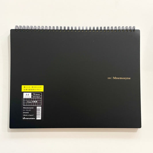 Mnemosyne A4 Grid Notebook