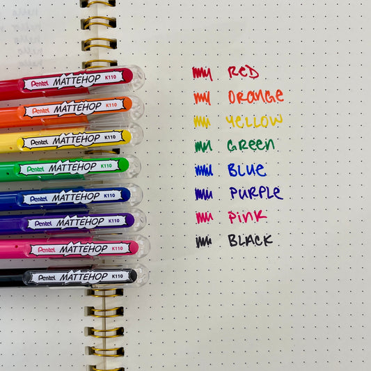 Pentel Mattehop Gel Pen