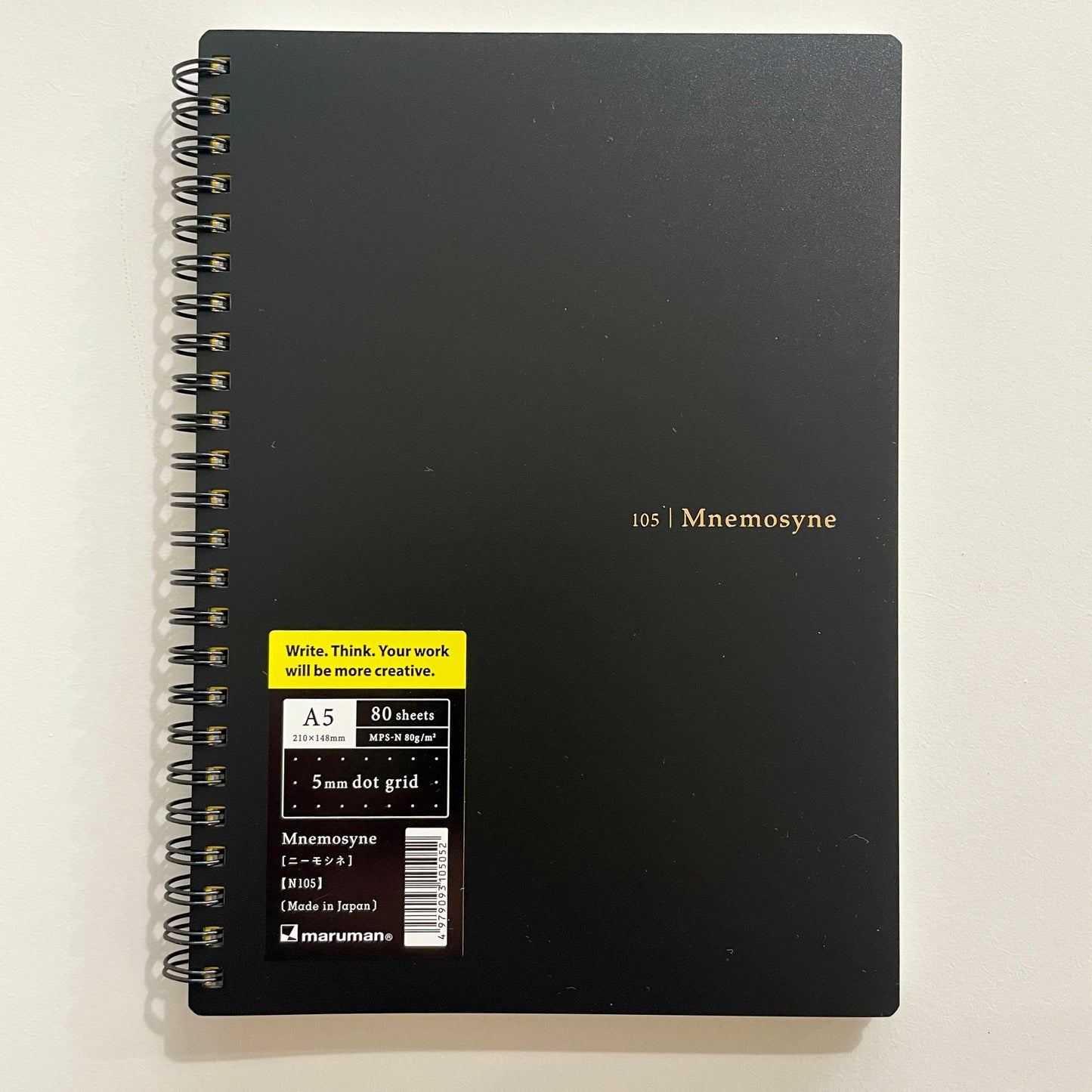 Mnemosyne A5 Notebook Dot Grid