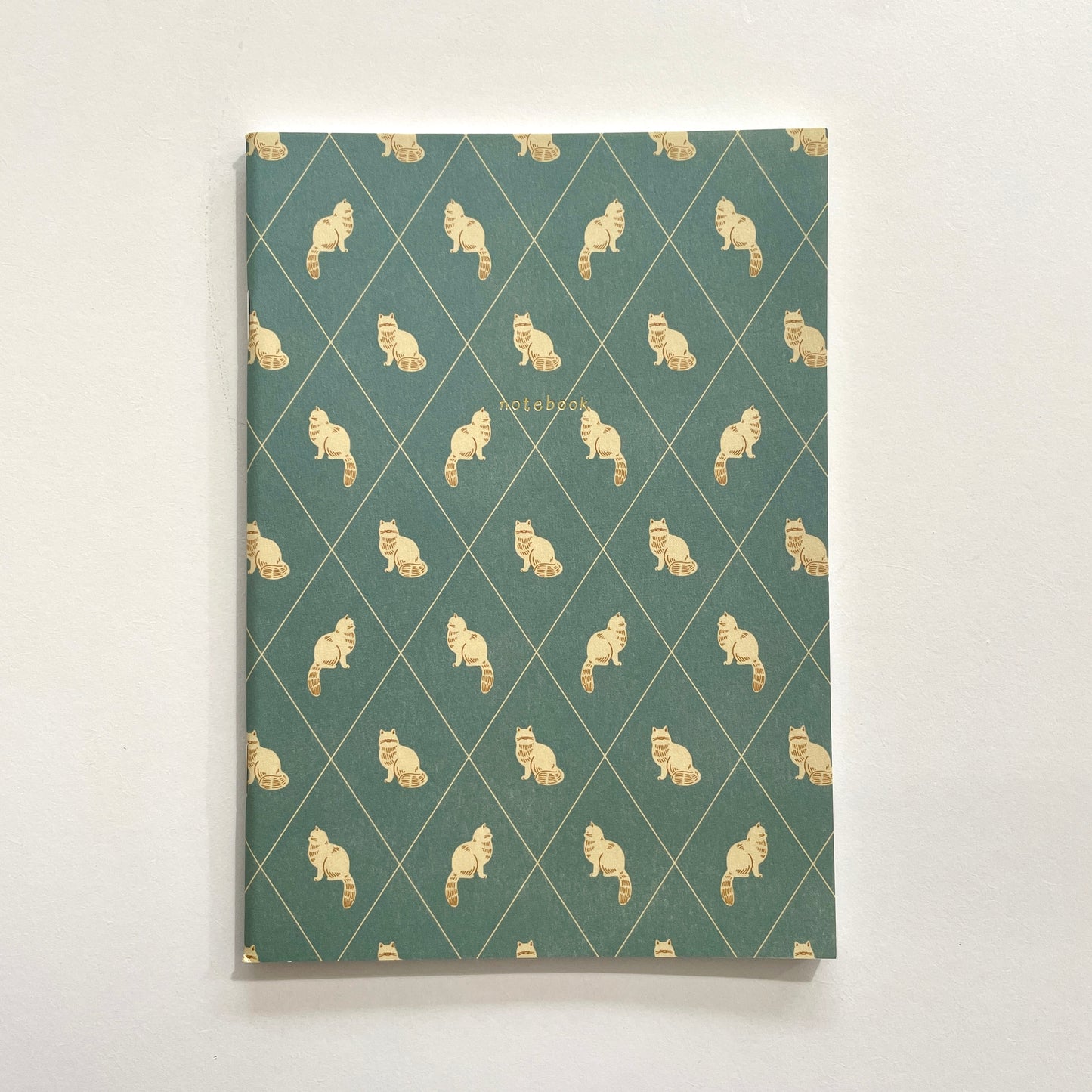 A5 Softcover Grid Notebook | Cats