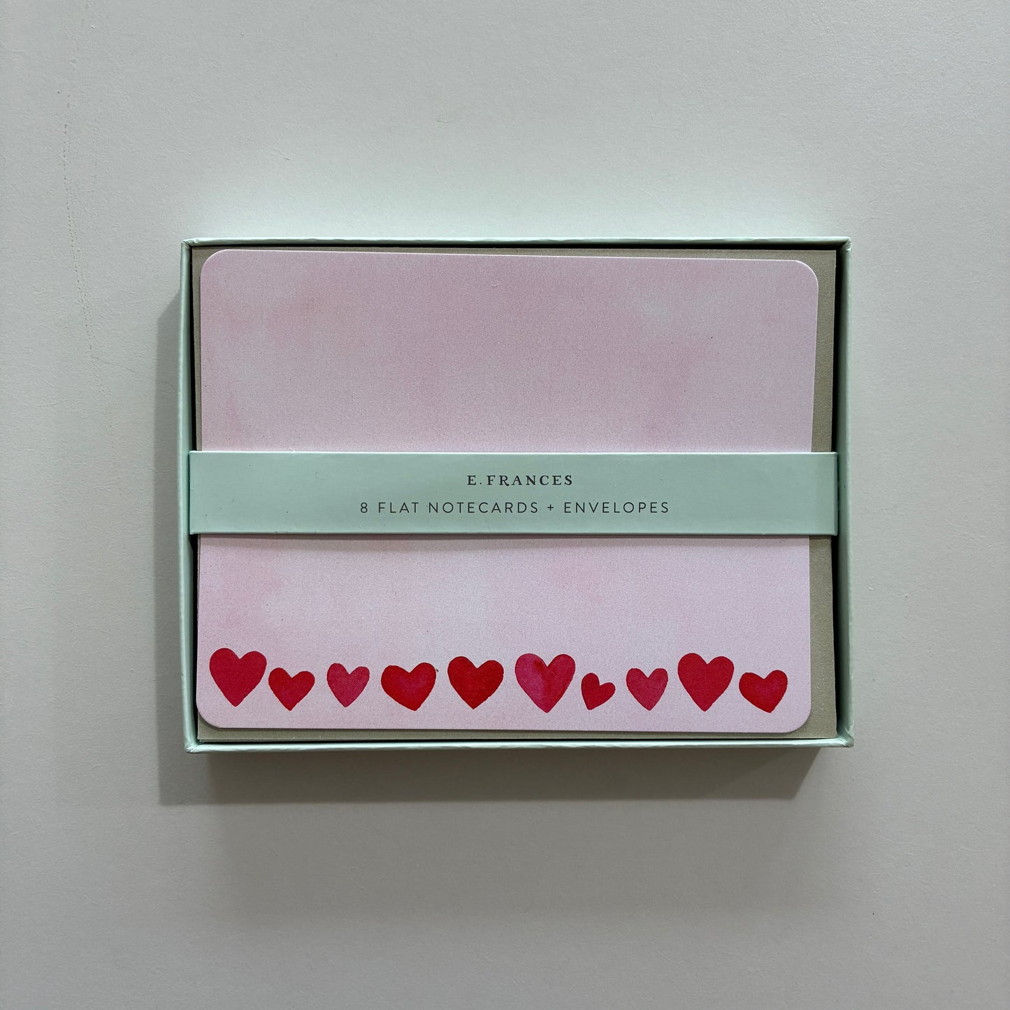 Heart Flat Notes | Boxed Set of Notecards