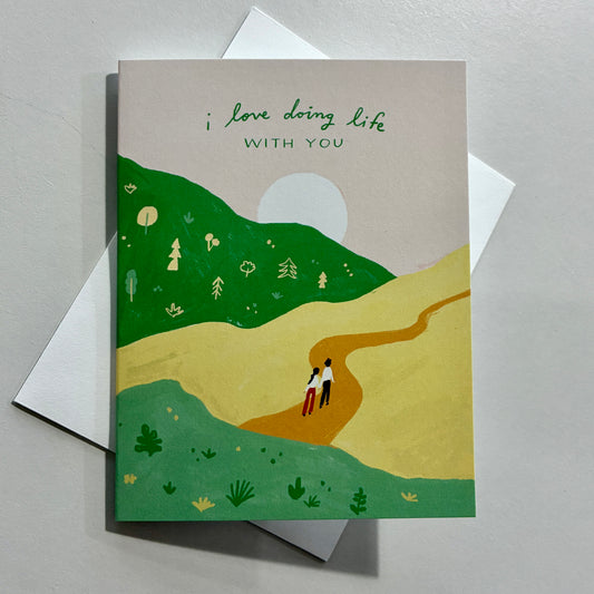 Life With You Greeting Card