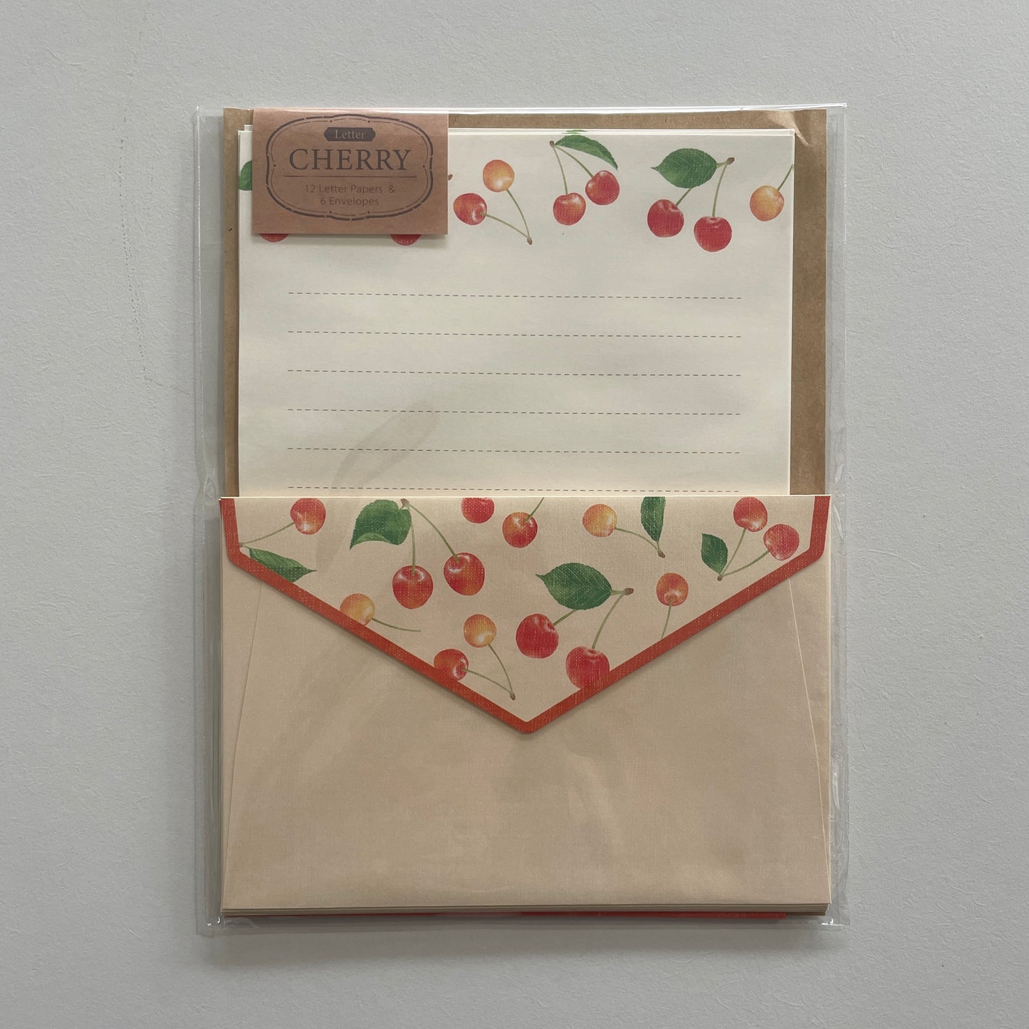 Cherry Letter Writing Set