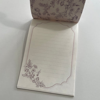 Toiles et Scenes Letter Writing Paper Pad | Hummingbird