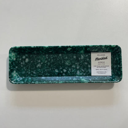 Melamine Marbled Pen Tray