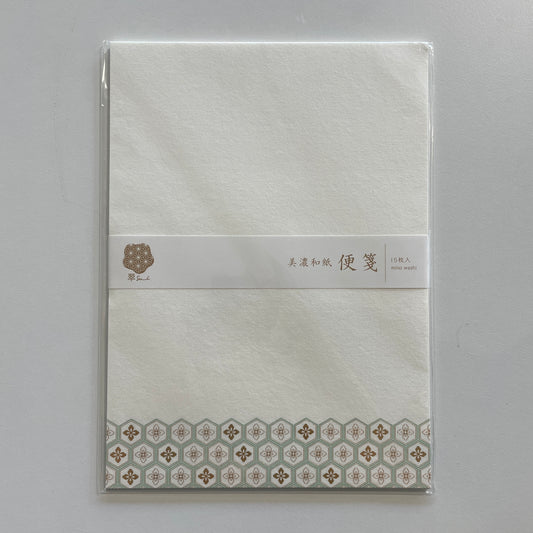 Mino Washi Writing Paper | Hexagons