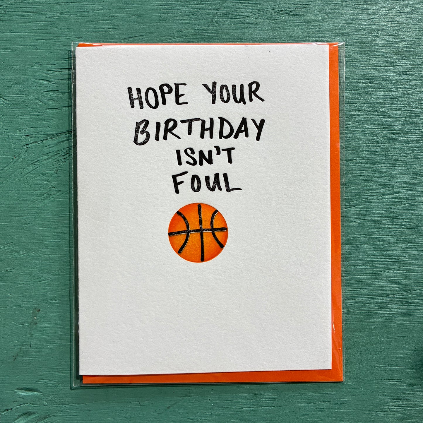 Foul Birthday Greeting Card