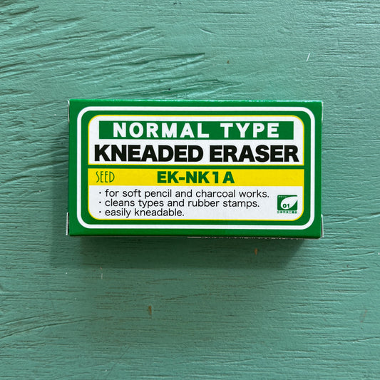 Kneaded eraser in green box
